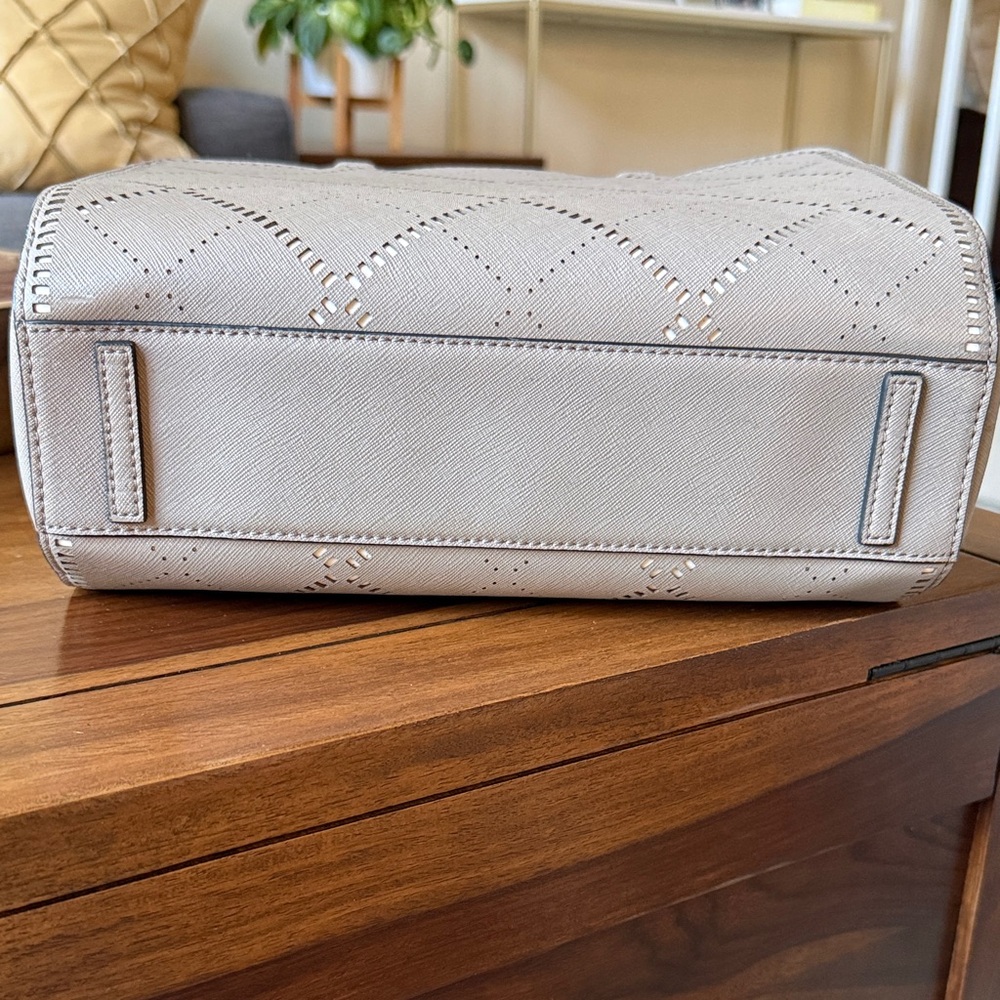 Tory Burch Gray Handbag and Wallet Set with dust bag - Picture 12 of 13
